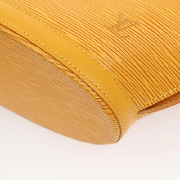 LOUIS VUITTON Epi Saint Jacques Poignees Long Bag Yellow M52339 LV Auth 122938 - Picture 12 of 15